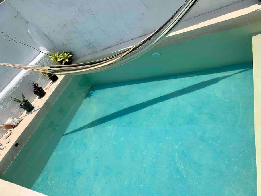 Casita Azul Colonial En El Centro De Merida. Экстерьер фото